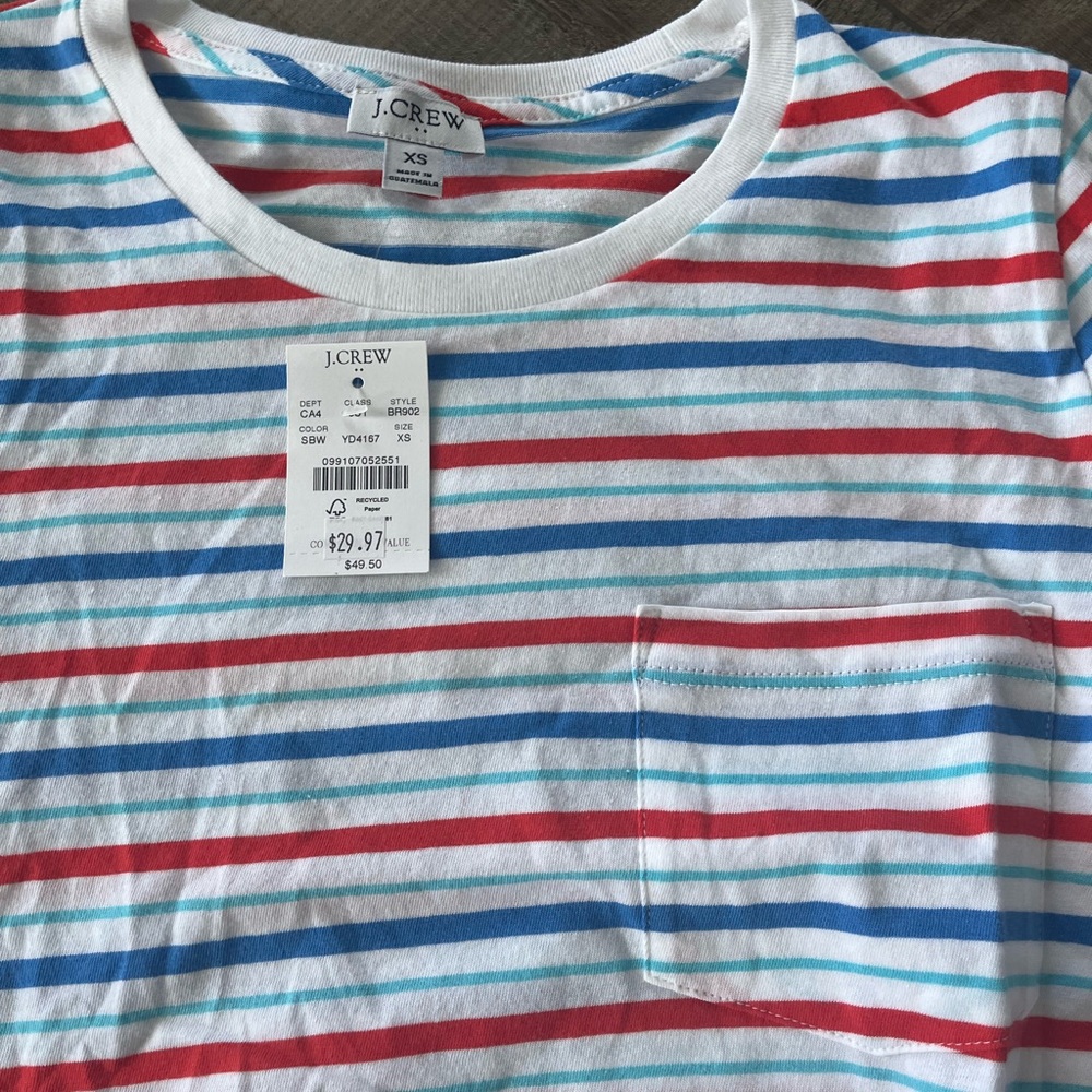 J.Crew Striped T-Shirt dress